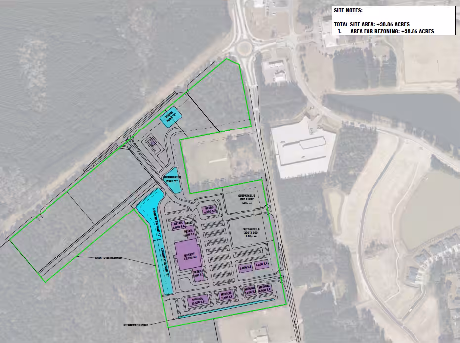 Richmond Hill site plan