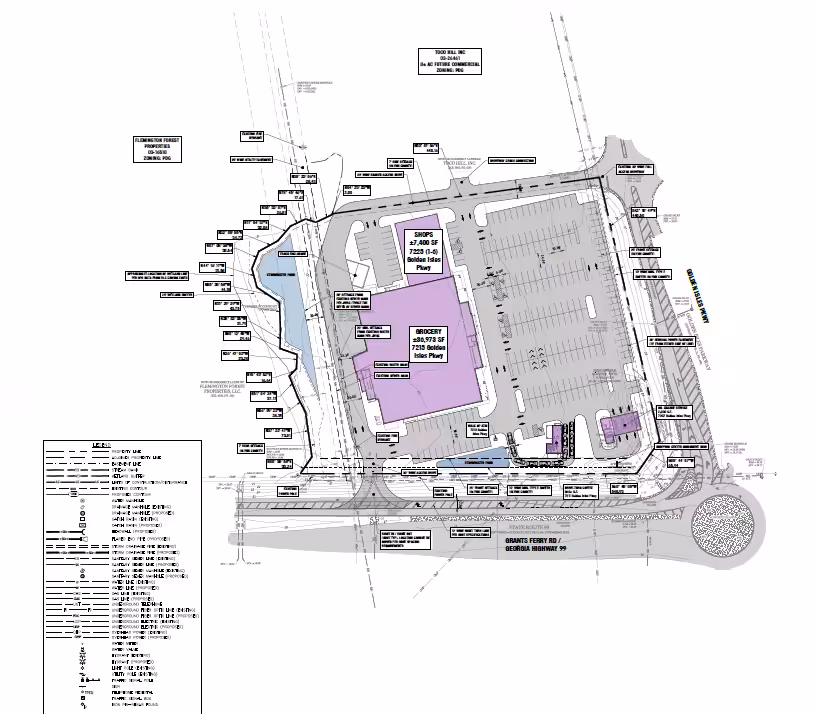 Golden Isles site plan